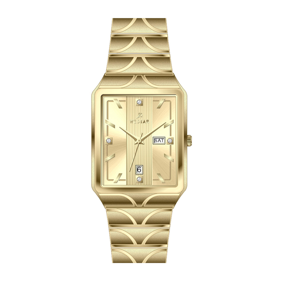 Westar Executive  Gents Light Champange Dial Quartz Watch - EX7614GPN102