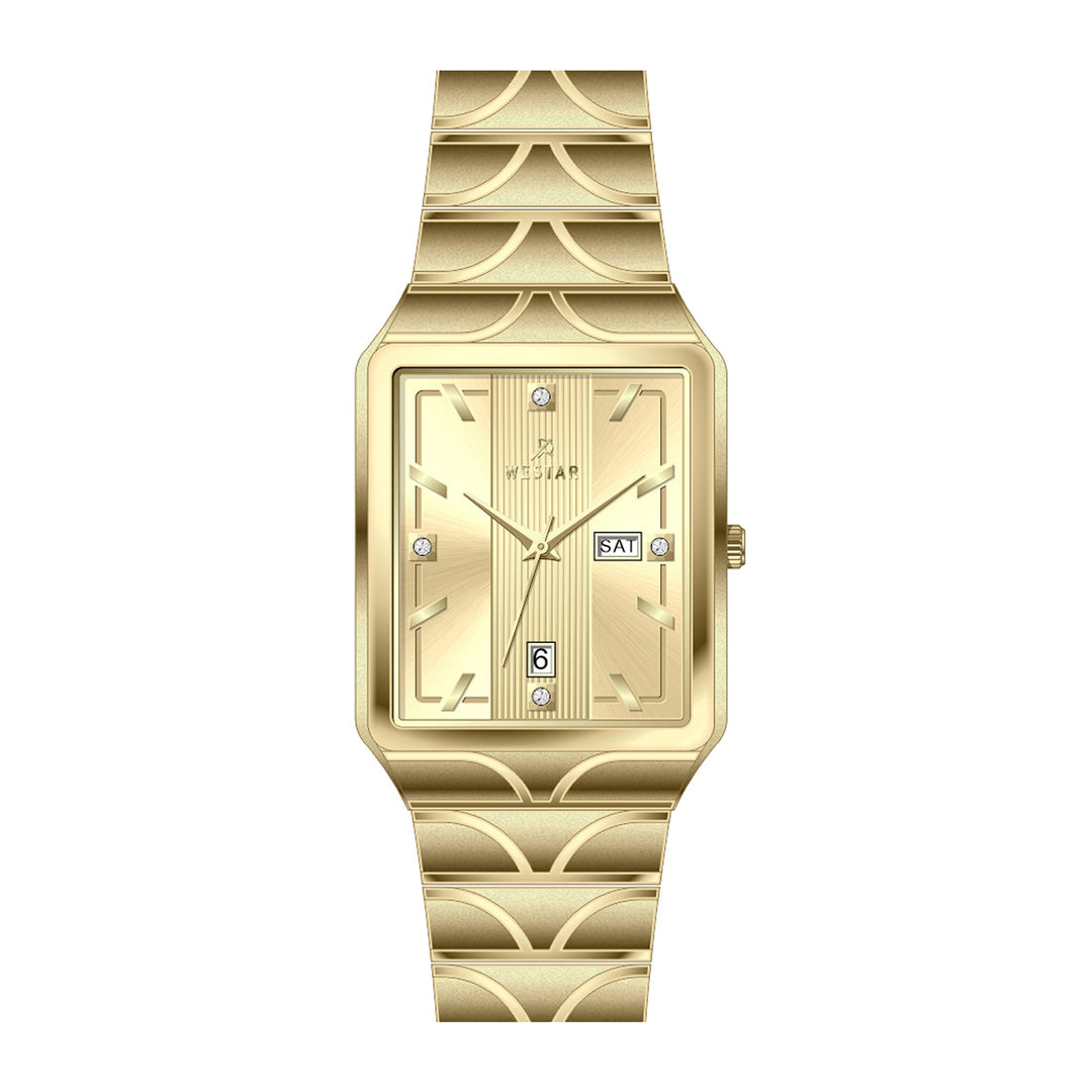 Westar Executive  Gents Dark Champagne Dial Quartz Watch - EX7614GPN108