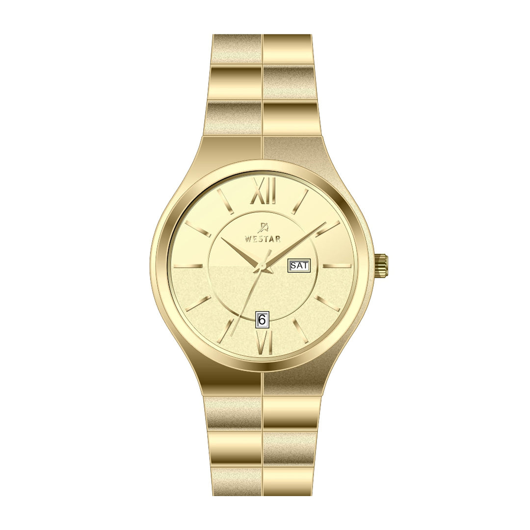 Westar Executive  Gents Dark Champagne Dial Quartz Watch - EX7615GPN108