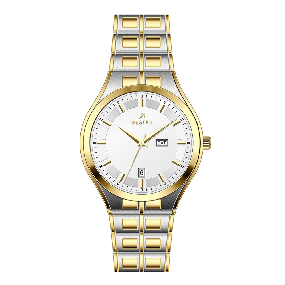 Westar Executive  Gents Silver Dial Quartz Watch - EX7617CBN107