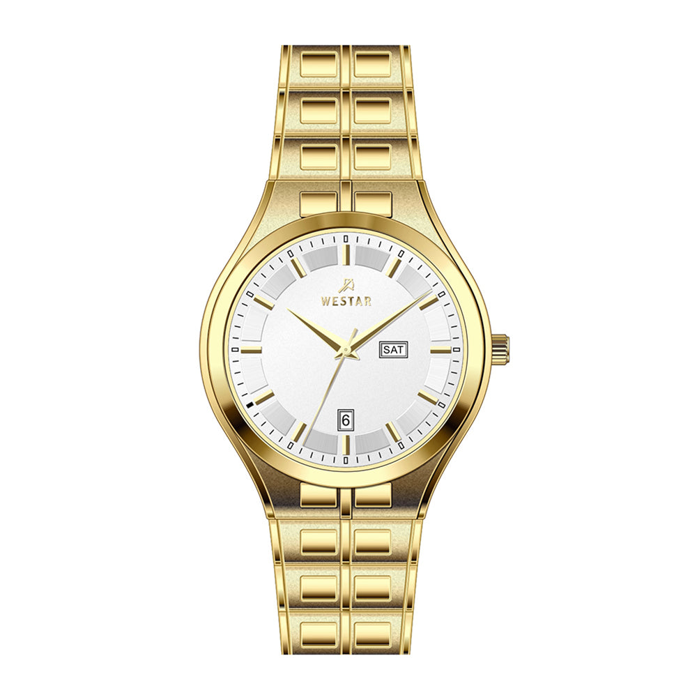 Westar Executive  Gents Silver Dial Quartz Watch - EX7617GPN107