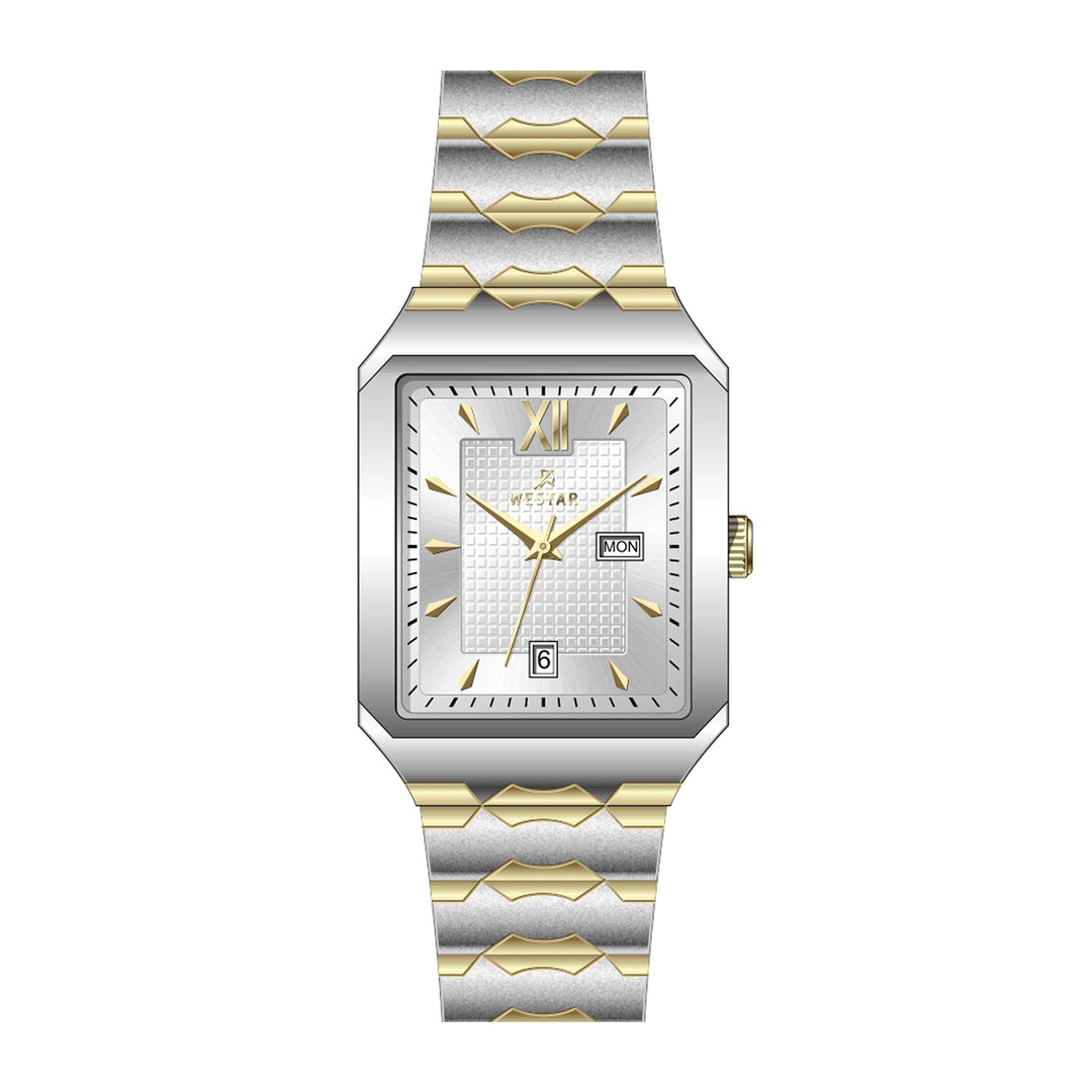 Westar Executive  Gents Silver Dial Quartz Watch - EX7618CBN107