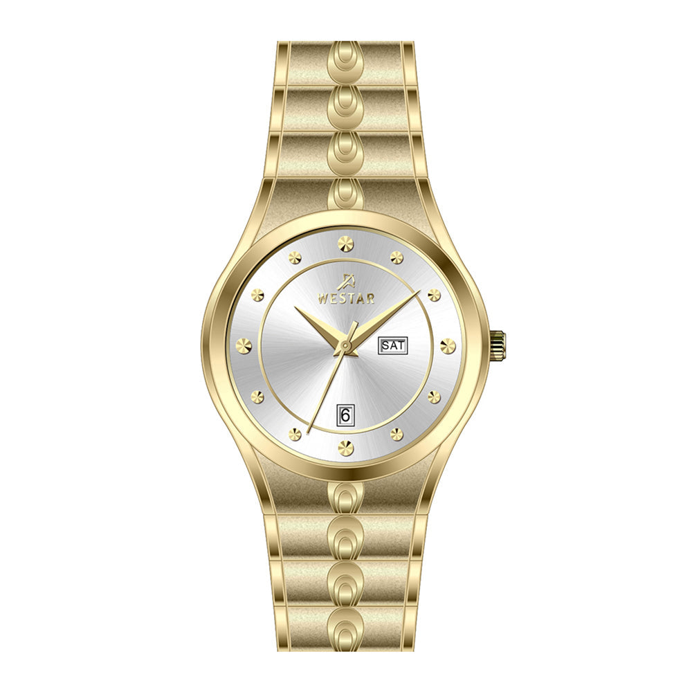 Westar Executive  Gents Silver Dial Quartz Watch - EX7620GPN107