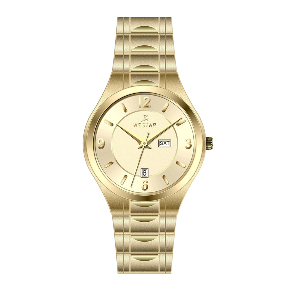 Westar Executive  Gents Light Champange Dial Quartz Watch - EX7622GPN102