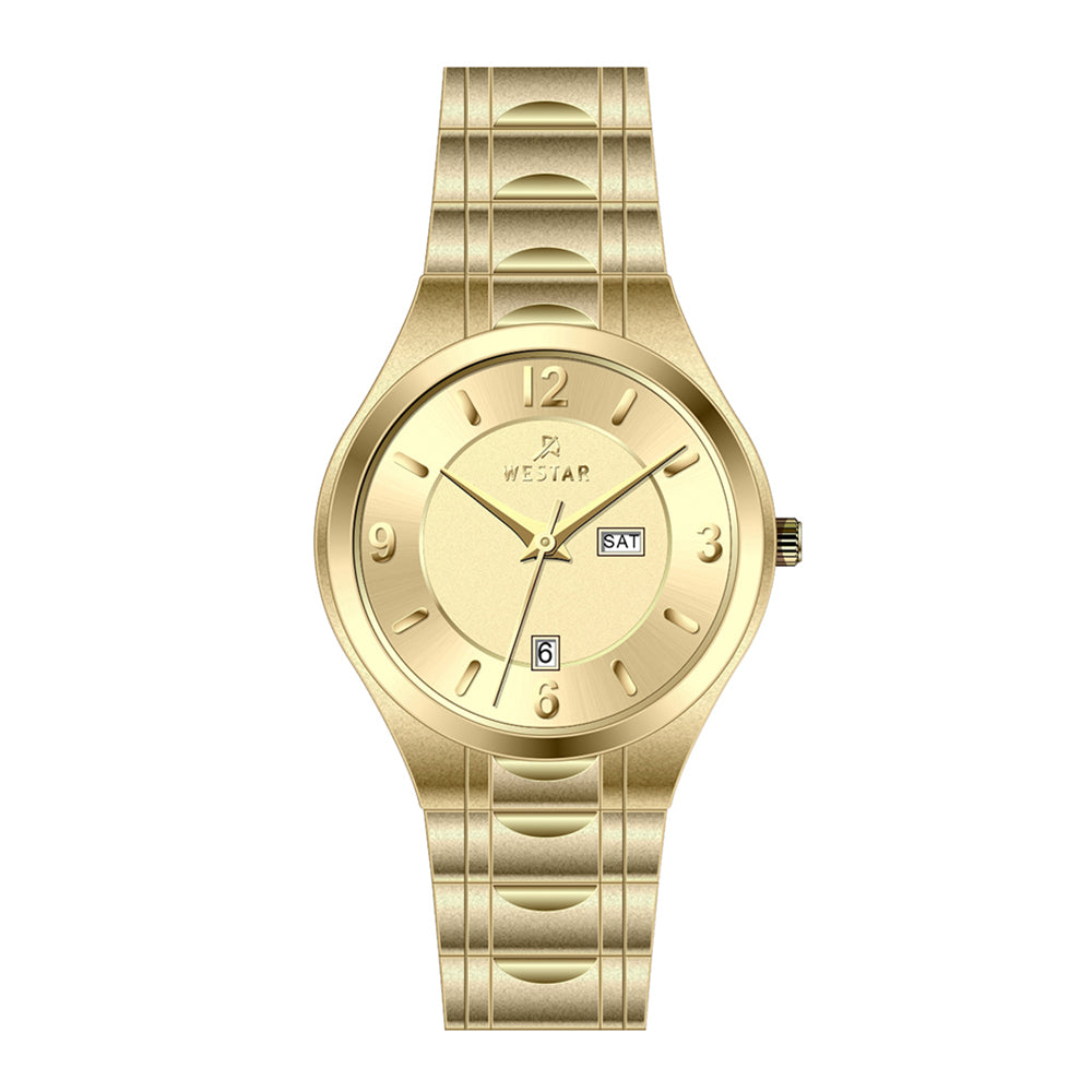 Westar Executive  Gents Dark Champagne Dial Quartz Watch - EX7622GPN108