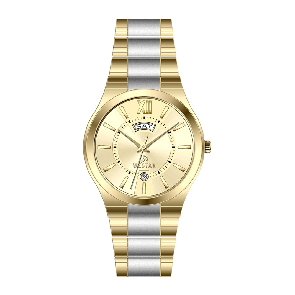 Westar Executive  Gents Light Champange Dial Quartz Watch - EX7623CBN102