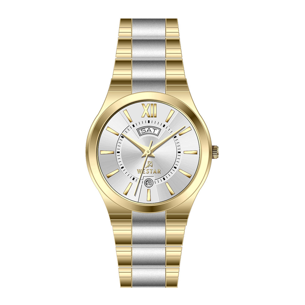 Westar Executive  Gents Silver Dial Quartz Watch - EX7623CBN107