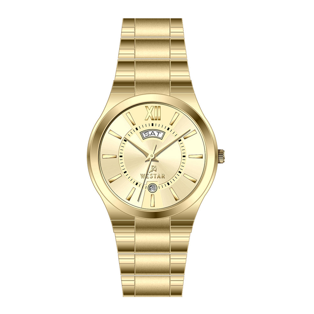 Westar Executive  Gents Light Champange Dial Quartz Watch - EX7623GPN102