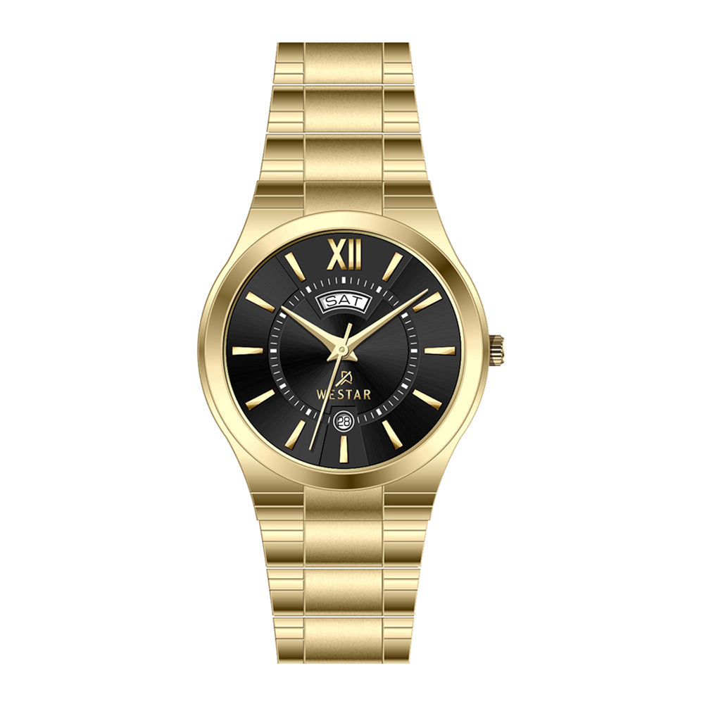 Westar Executive  Gents Black Dial Quartz Watch - EX7623GPN103