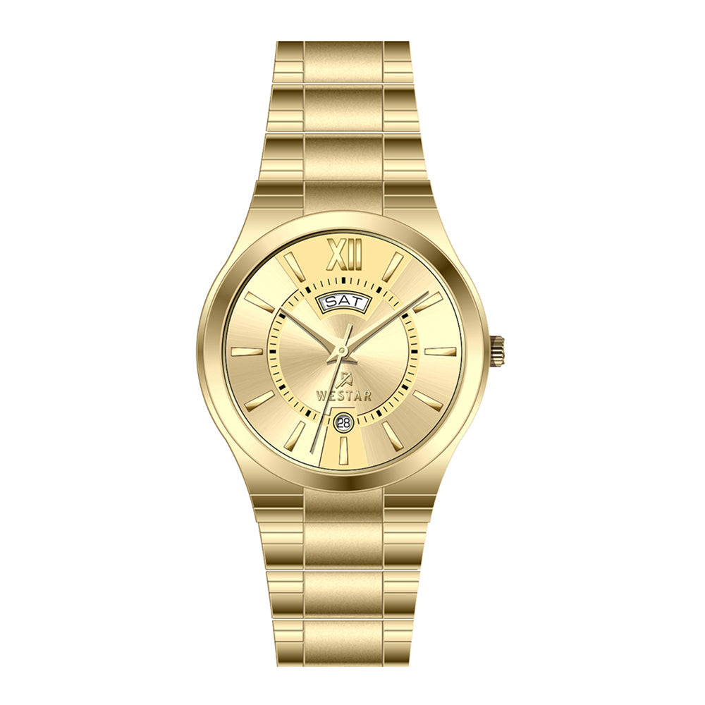 Westar Executive  Gents Dark Champagne Dial Quartz Watch - EX7623GPN108