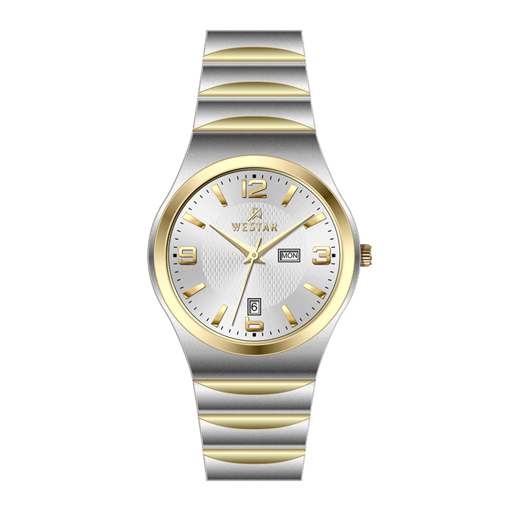 Westar Executive  Gents Silver Dial Quartz Watch - EX7625CBN107