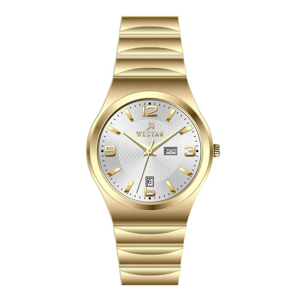 Westar Executive  Gents Silver Dial Quartz Watch - EX7625GPN107