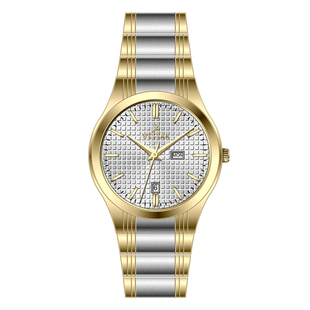 Westar Executive  Gents Silver Dial Quartz Watch - EX7626CBN107