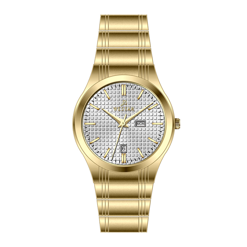 Westar Executive  Gents Silver Dial Quartz Watch - EX7626GPN107