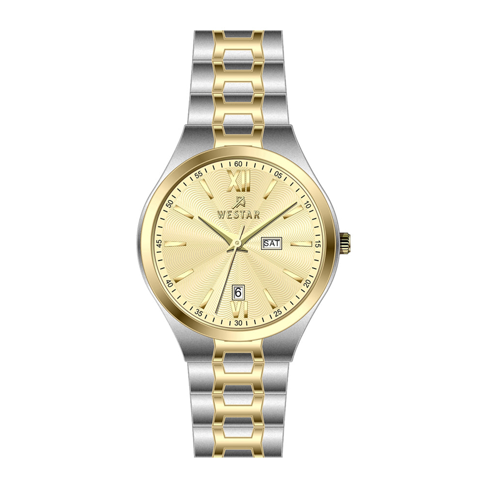 Westar Executive  Gents Light Champange Dial Quartz Watch - EX7627CBN102