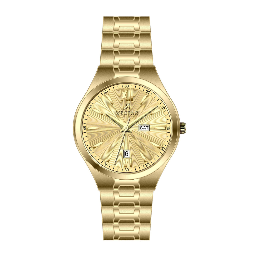Westar Executive  Gents Light Champange Dial Quartz Watch - EX7627GPN102