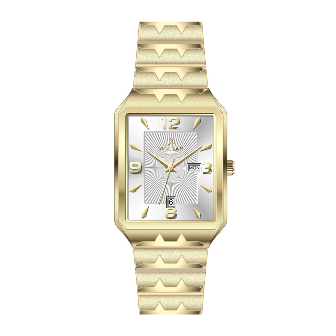 Westar Executive  Gents White Dial Quartz Watch - EX7631GPN101