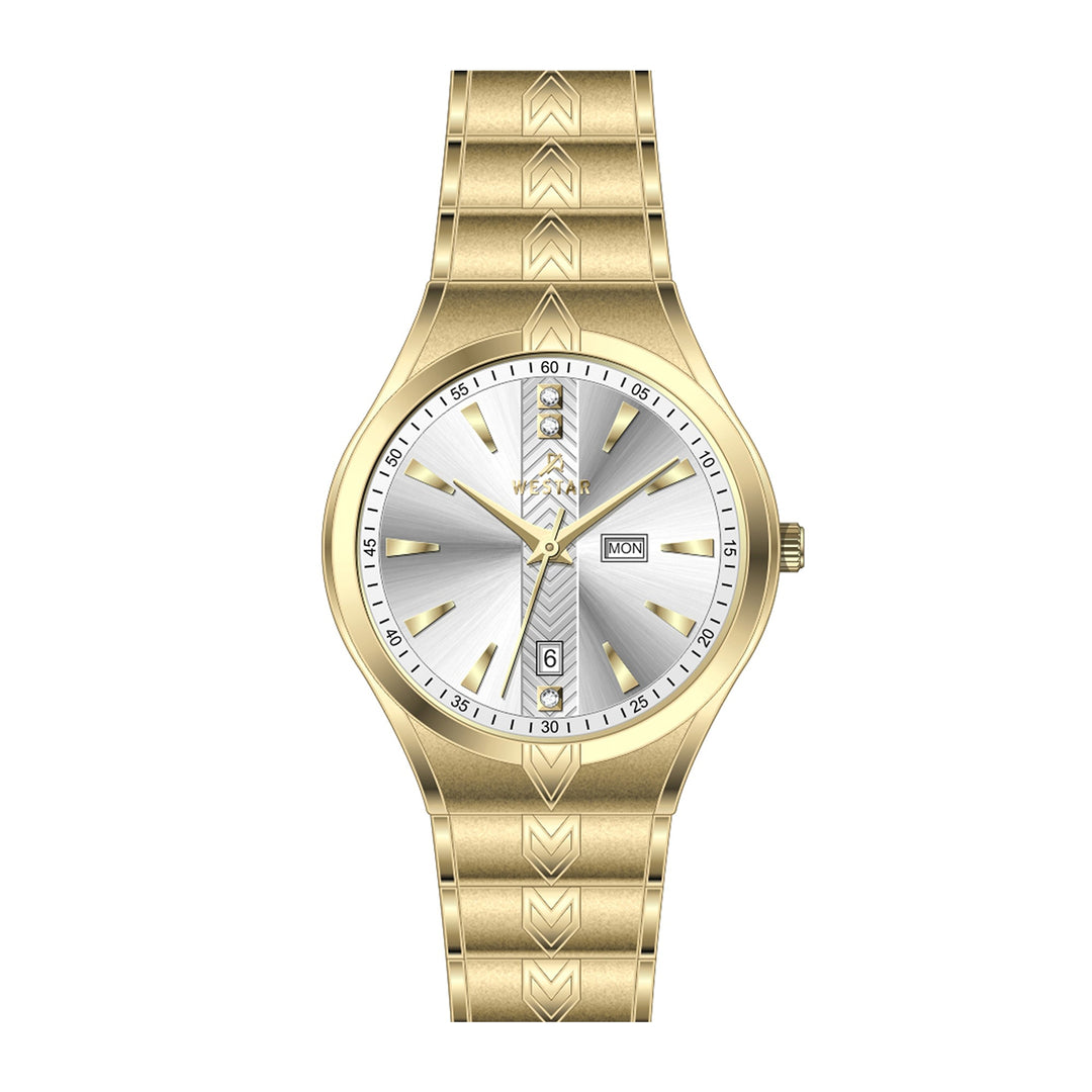 Westar Executive  Gents Silver Dial Quartz Watch - EX7632GPN107