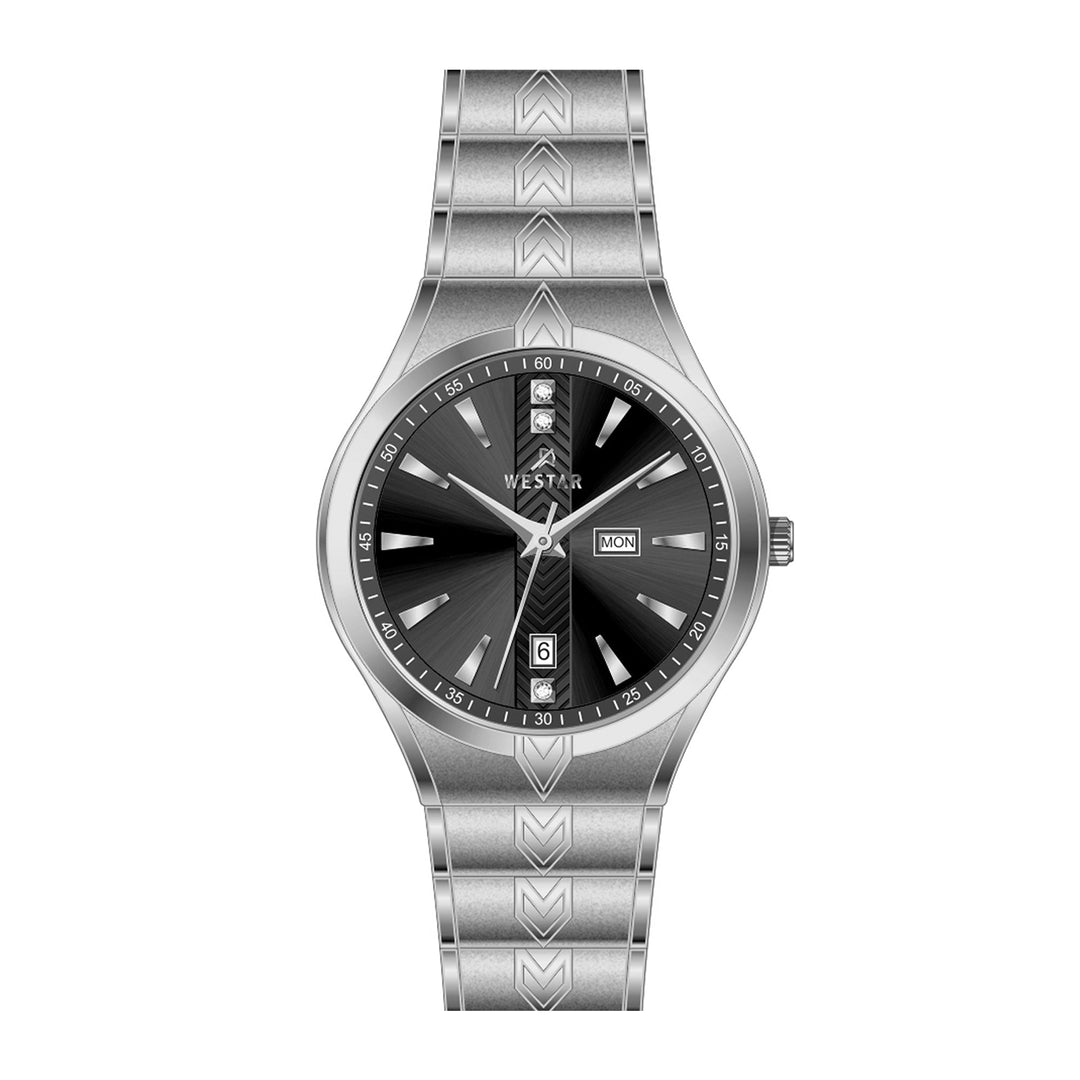 Westar Executive  Gents Black Dial Quartz Watch - EX7632STN103