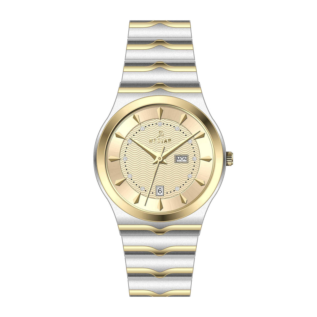 Westar Executive  Gents Light Champange Dial Quartz Watch - EX7634CBN102