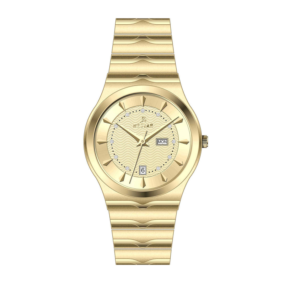 Westar Executive  Gents Light Champange Dial Quartz Watch - EX7634GPN102