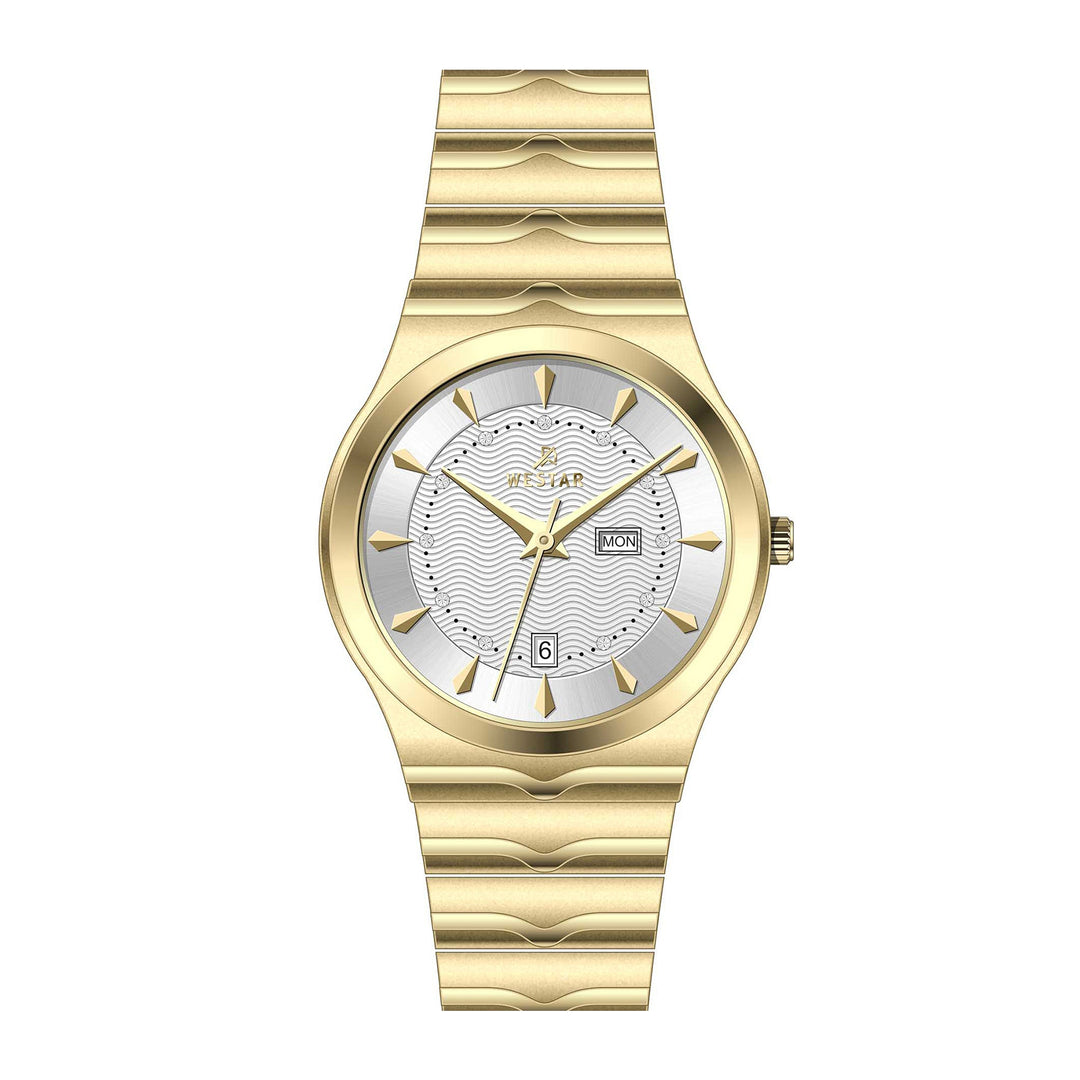Westar Executive  Gents Silver Dial Quartz Watch - EX7634GPN107