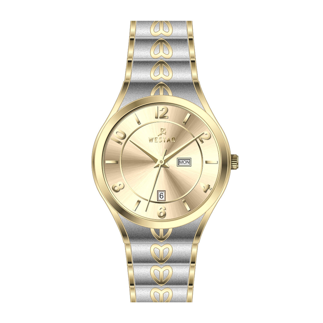 Westar Executive  Gents Light Champange Dial Quartz Watch - EX7635CBN102