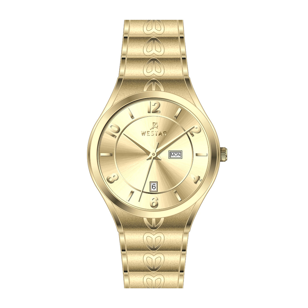 Westar Executive  Gents Light Champange Dial Quartz Watch - EX7635GPN102