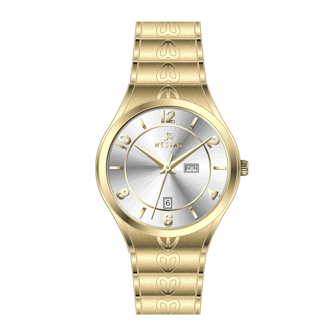 Westar Executive  Gents Silver Dial Quartz Watch - EX7635GPN107