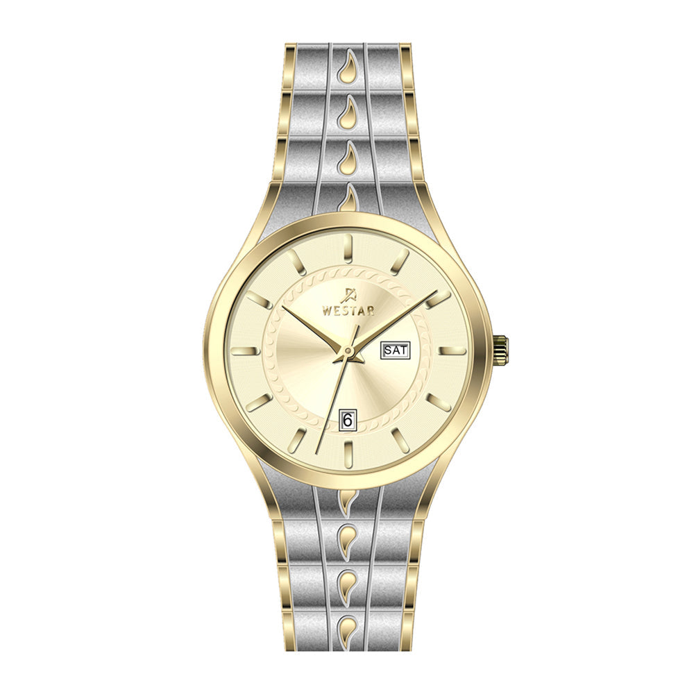 Westar Executive  Gents Light Champange Dial Quartz Watch - EX7636CBN102