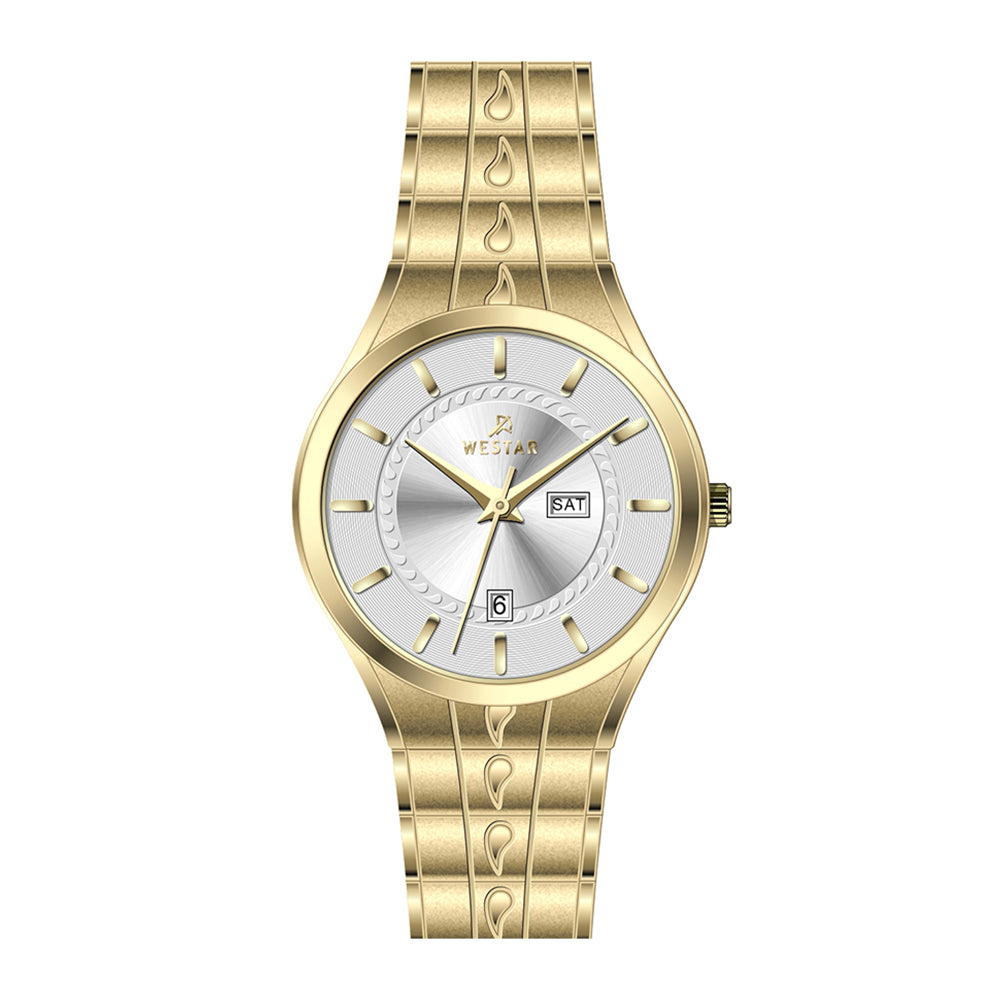 Westar Executive  Gents Silver Dial Quartz Watch - EX7636GPN107