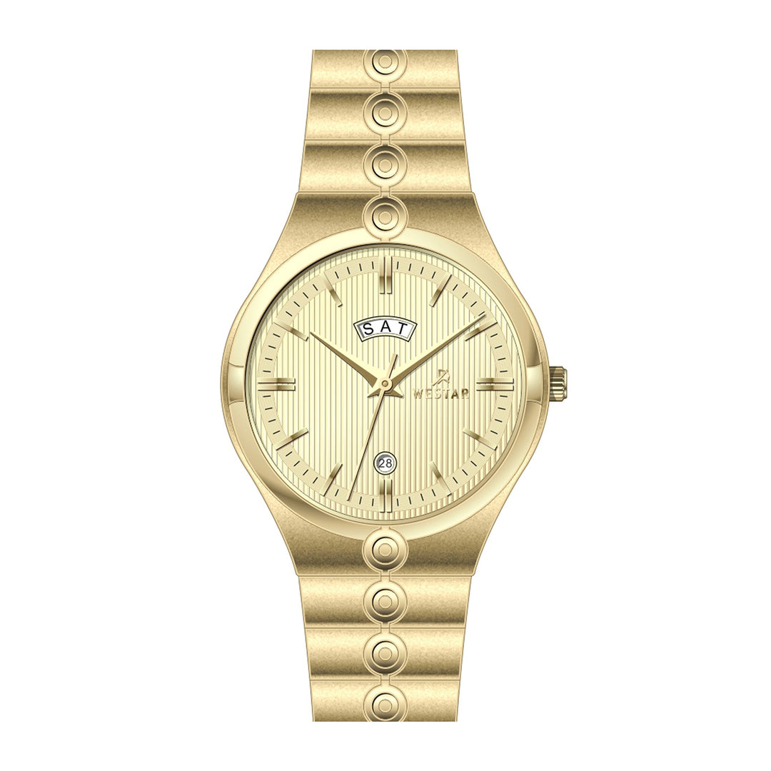 Westar Executive  Gents Light Champange Dial Quartz Watch - EX7637GPN102