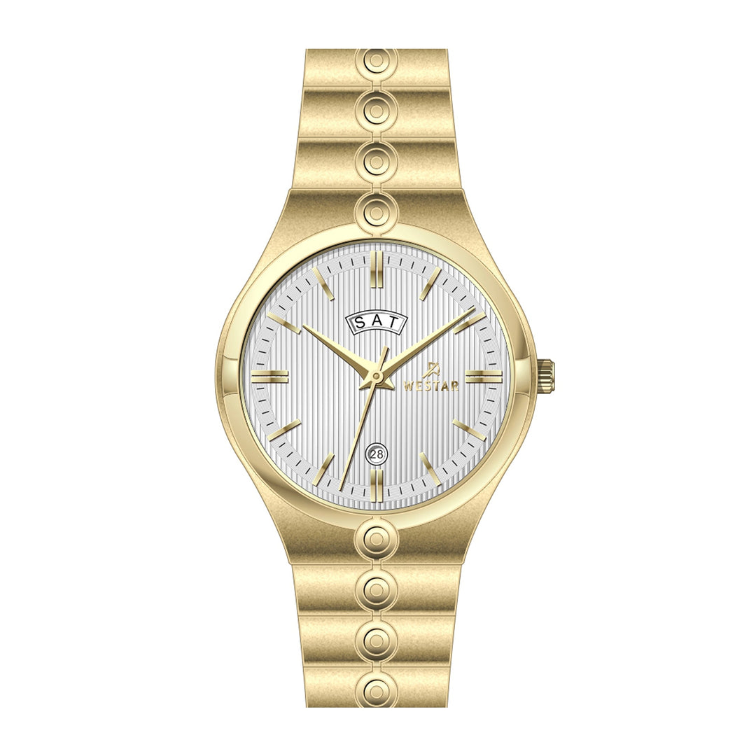 Westar Executive  Gents Silver Dial Quartz Watch - EX7637GPN107