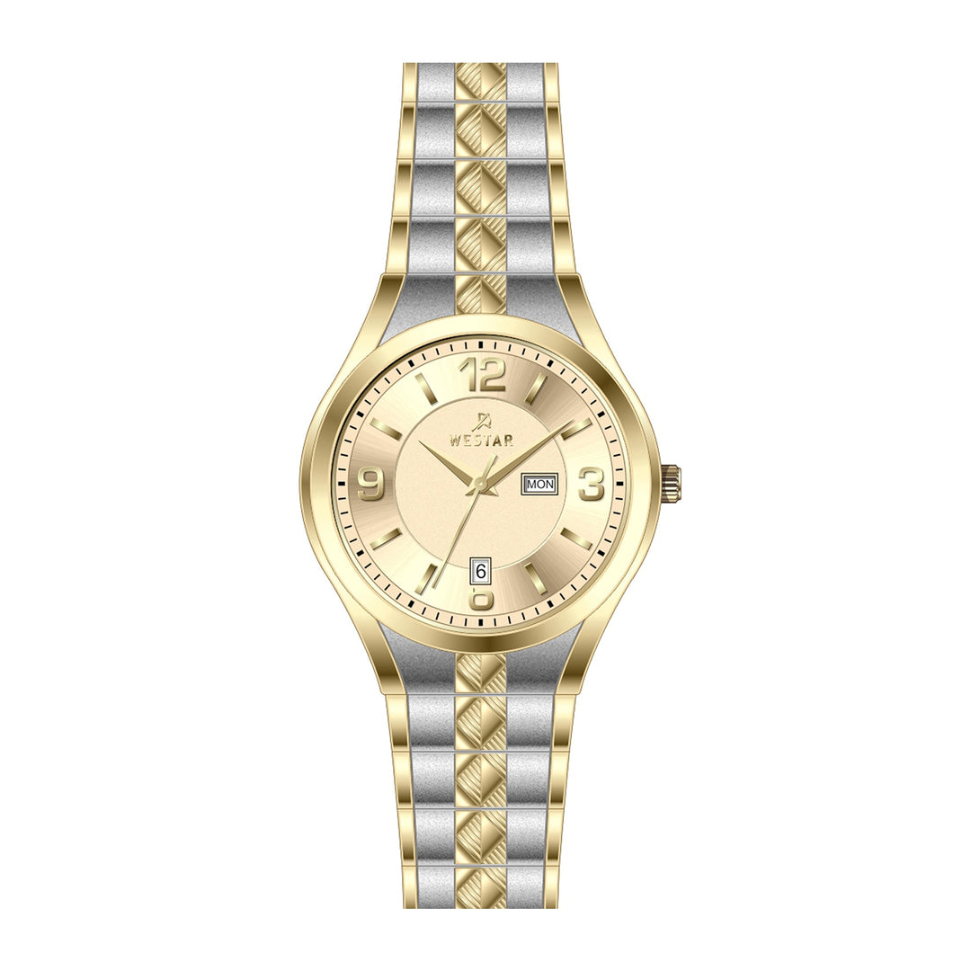 Westar Executive  Gents Light Champange Dial Quartz Watch - EX7638CBN102