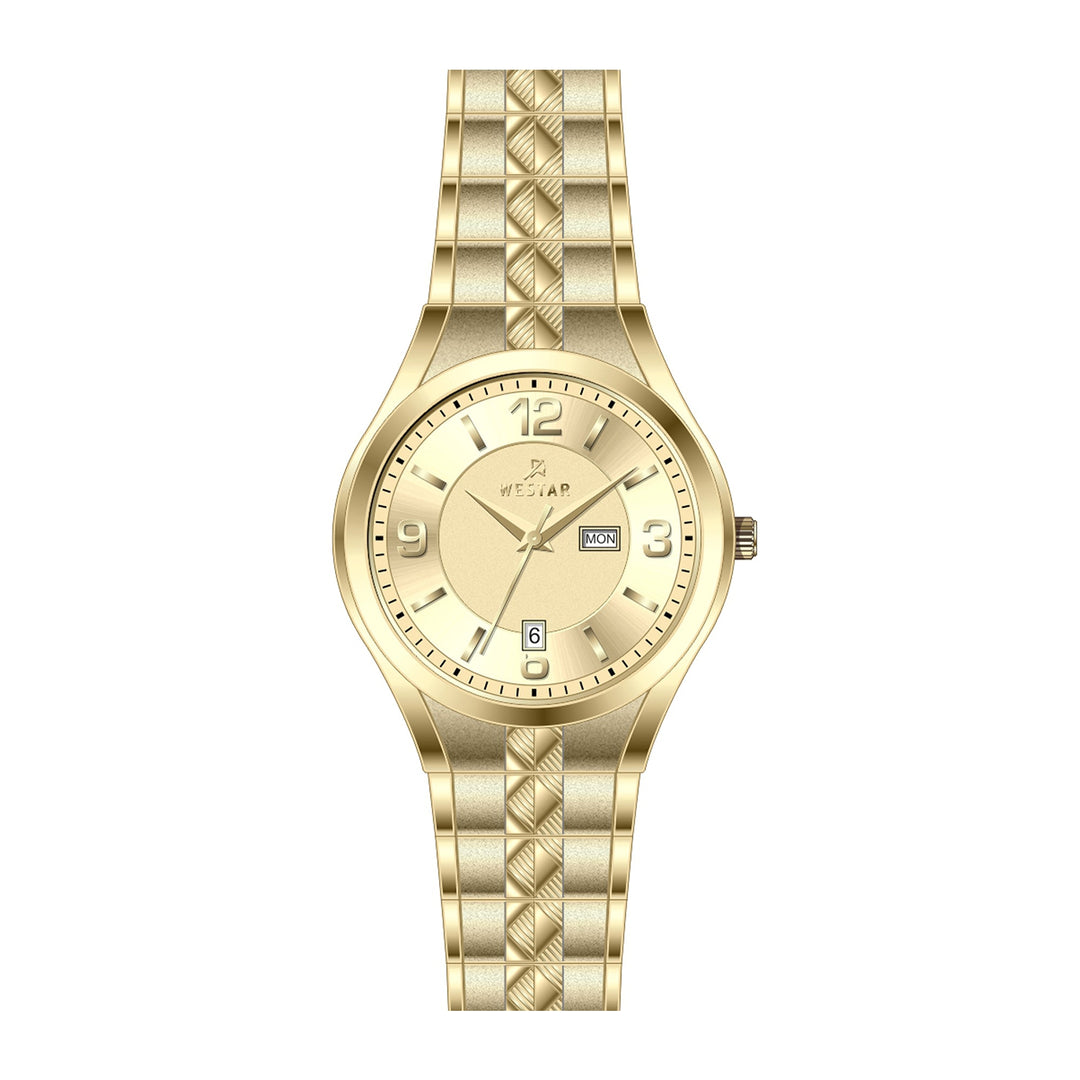 Westar Executive  Gents Light Champange Dial Quartz Watch - EX7638GPN102