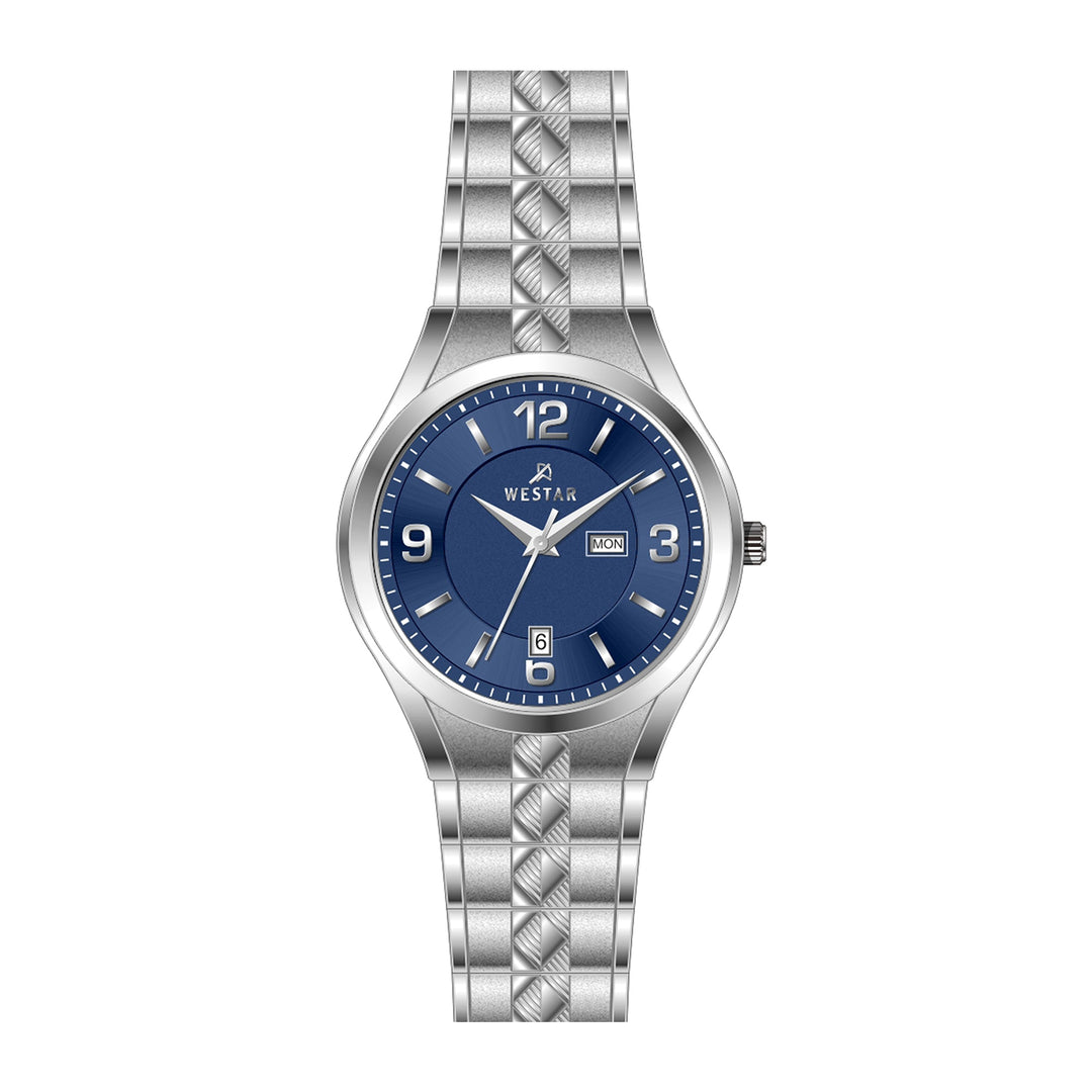 Westar Executive  Gents Blue Dial Quartz Watch - EX7638STN104