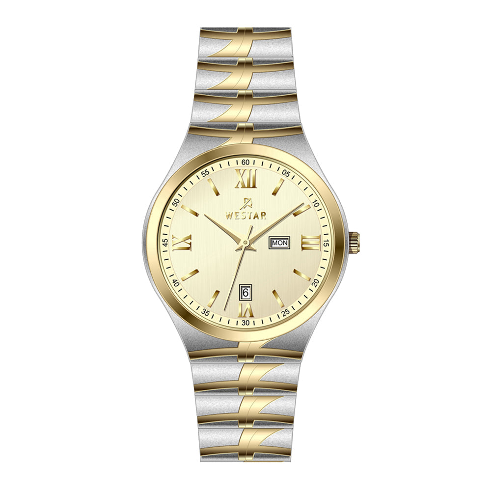 Westar Executive  Gents Light Champange Dial Quartz Watch - EX7639CBN102