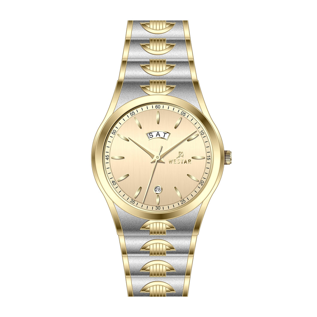 Westar Executive  Gents Light Champange Dial Quartz Watch - EX7641CBN102