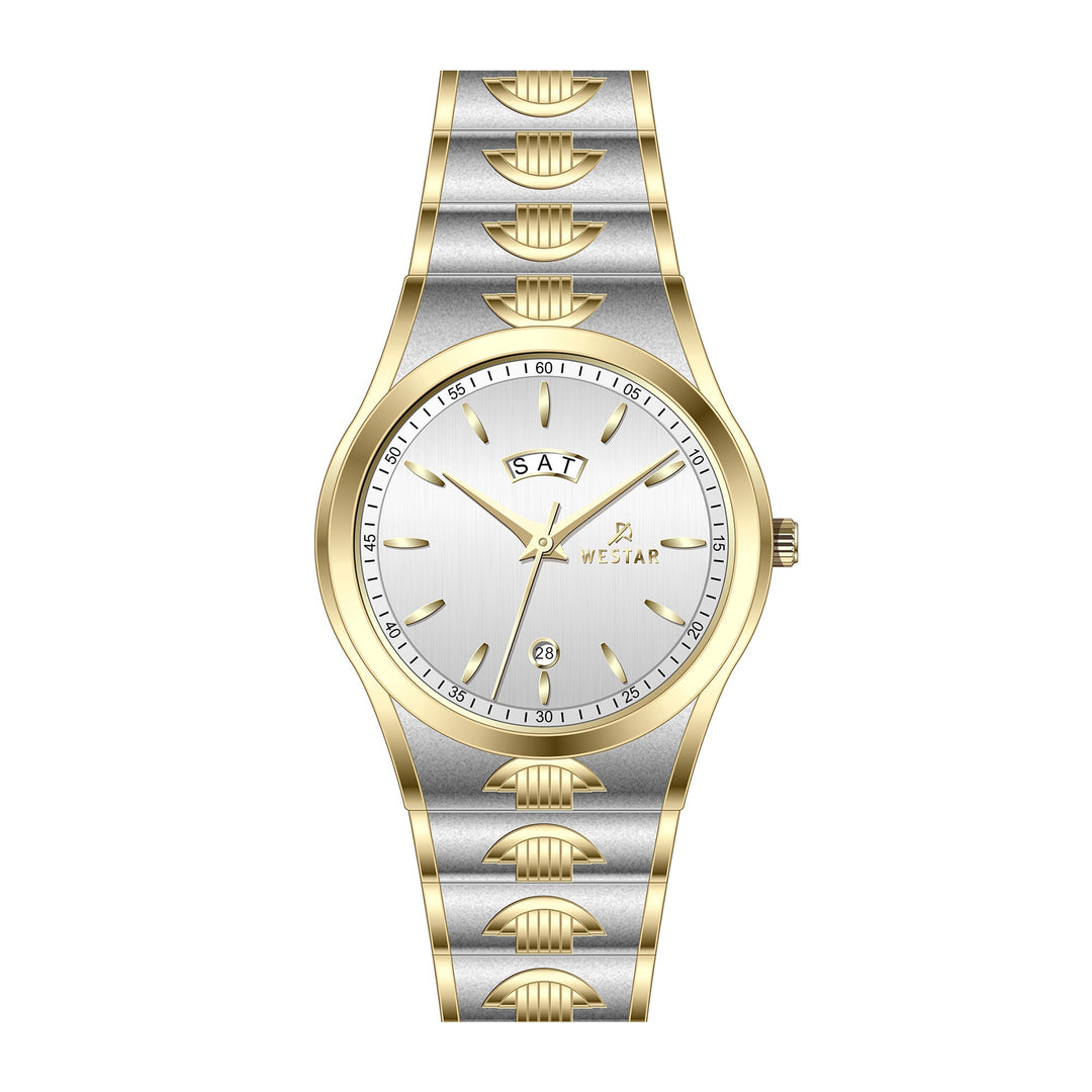 Westar Executive  Gents Silver Dial Quartz Watch - EX7641CBN107