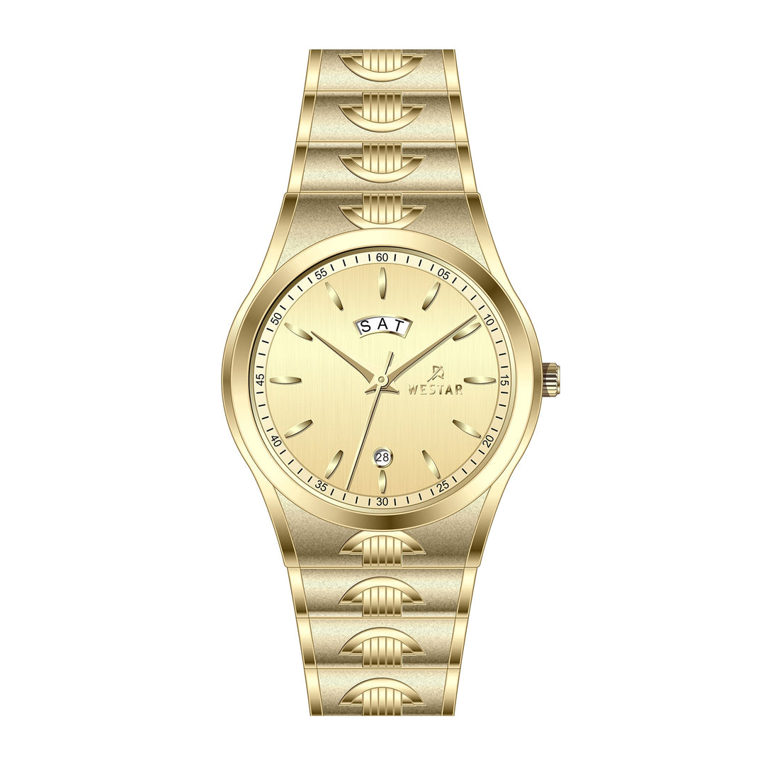 Westar Executive  Gents Light Champange Dial Quartz Watch - EX7641GPN102