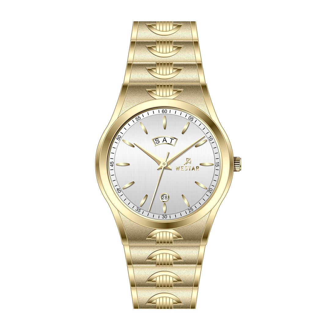 Westar Executive  Gents Silver Dial Quartz Watch - EX7641GPN107