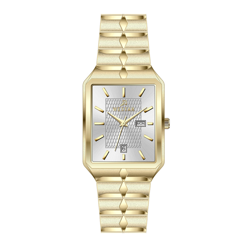 Westar Executive  Gents Silver Dial Quartz Watch - EX7642GPN107