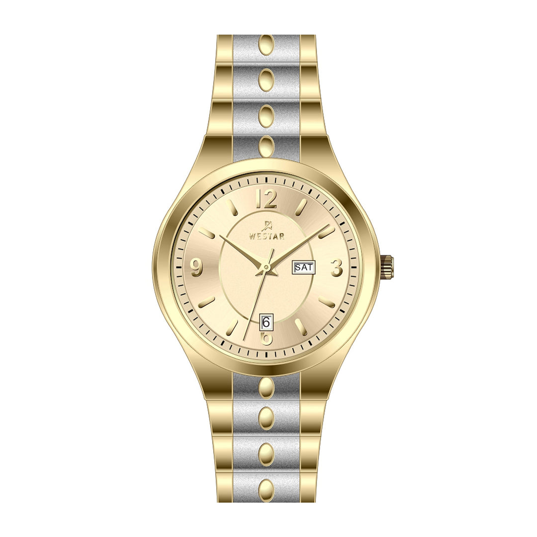 Westar Executive  Gents Light Champange Dial Quartz Watch - EX7643CBN102