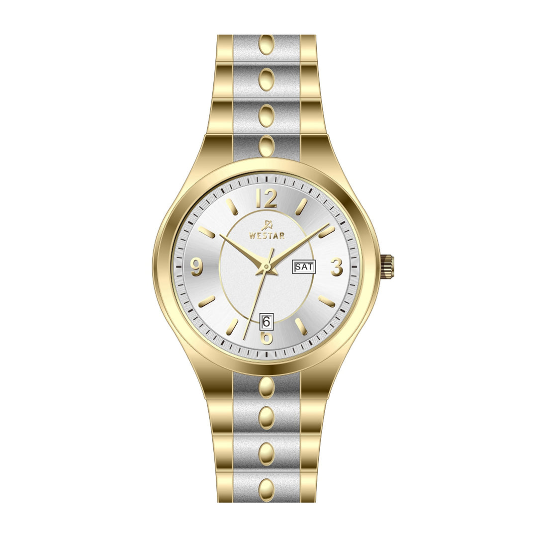 Westar Executive  Gents Silver Dial Quartz Watch - EX7643CBN107