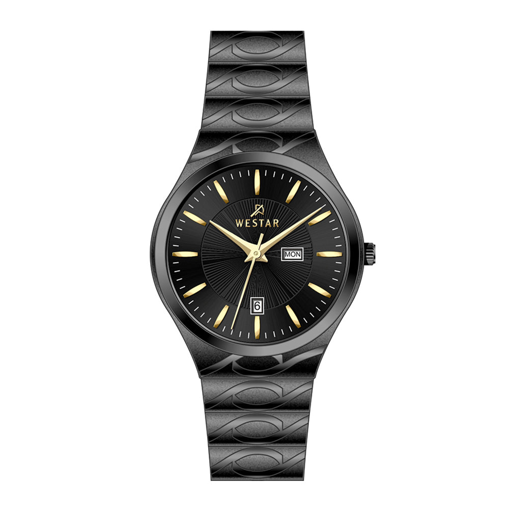Westar Executive  Gents Black Dial Quartz Watch - EX7644BBN103