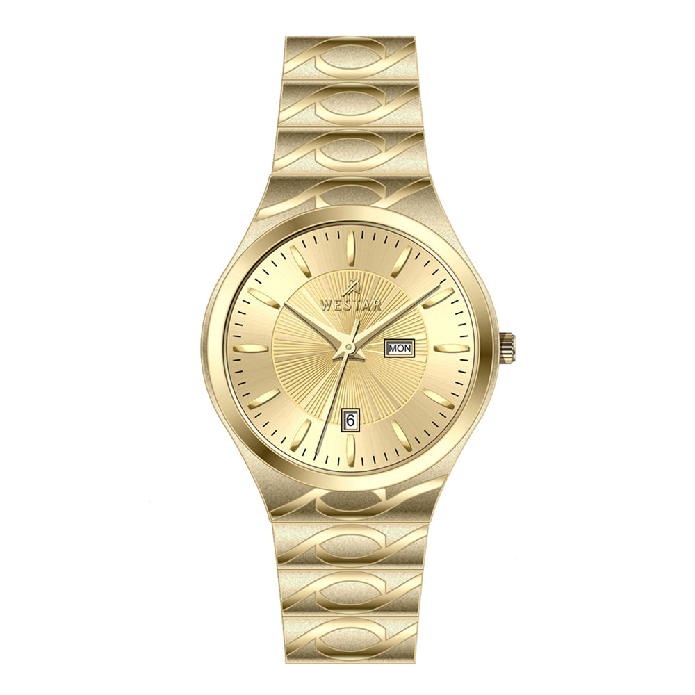 Westar Executive  Gents Dark Champagne Dial Quartz Watch - EX7644GPN108