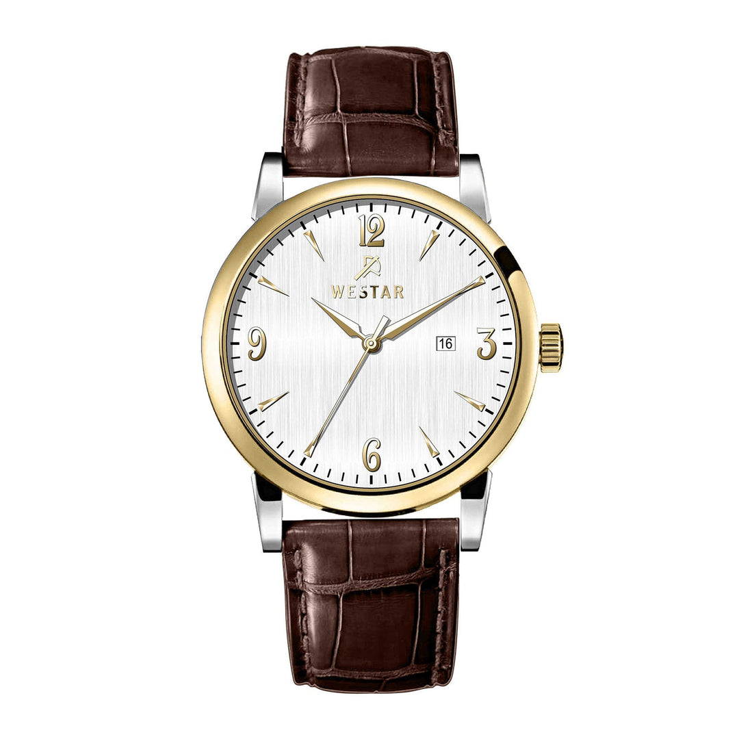 Westar Executive Gents Silver Dial Quartz Watch - EX7657CBN127