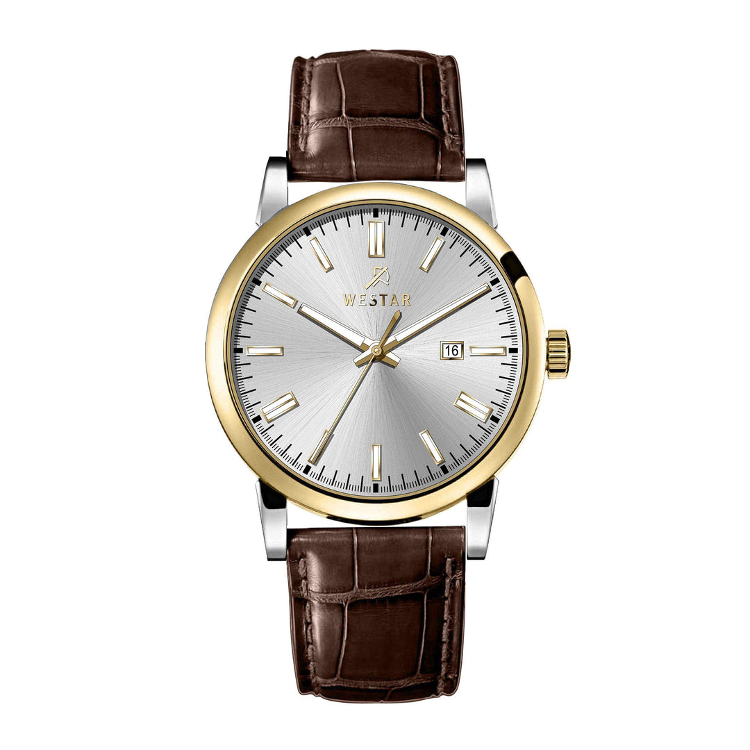Westar Executive Gents Silver Dial Quartz Watch - EX7658CBN127