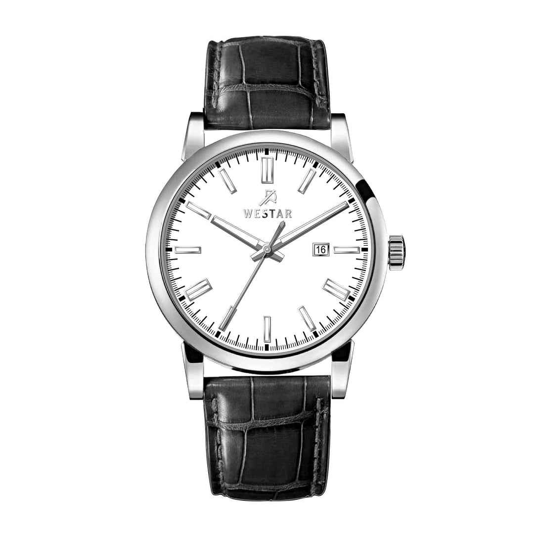 Westar Executive Gents White Dial Quartz Watch - EX7658STN101