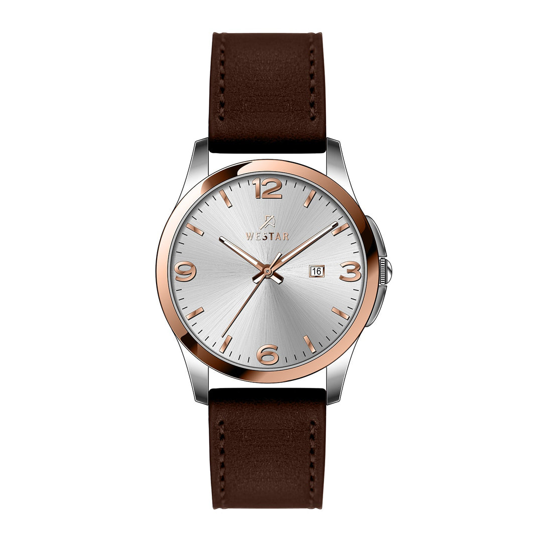 Westar Executive Gents White Dial Quartz Watch - EX7664SPN621